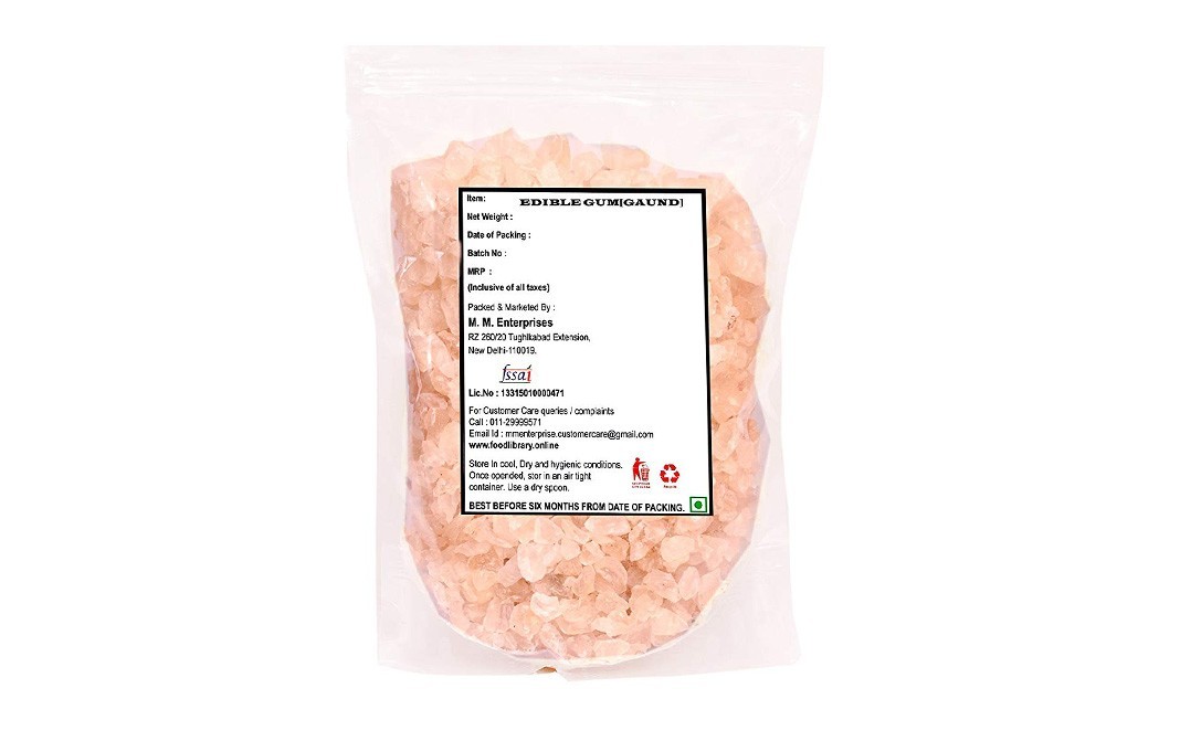 Food Library Edible Gum (Gaund)    Pack  200 grams